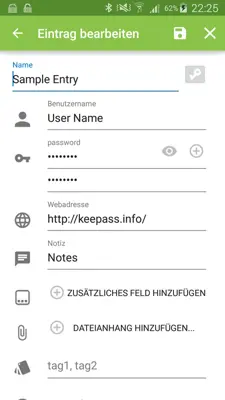 Keepass2Android android App screenshot 0